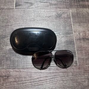 Porsche Design Black Carrera Sunglasses 5623